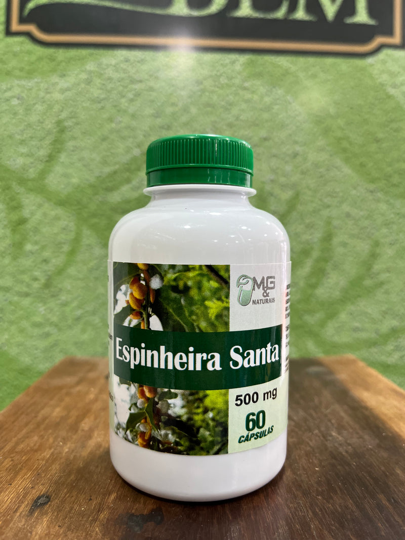 Espinheira Santa 60 Cápsulas de 500mg